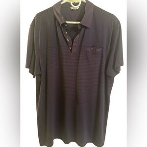 Calvin Klein Purple Polo Shirt